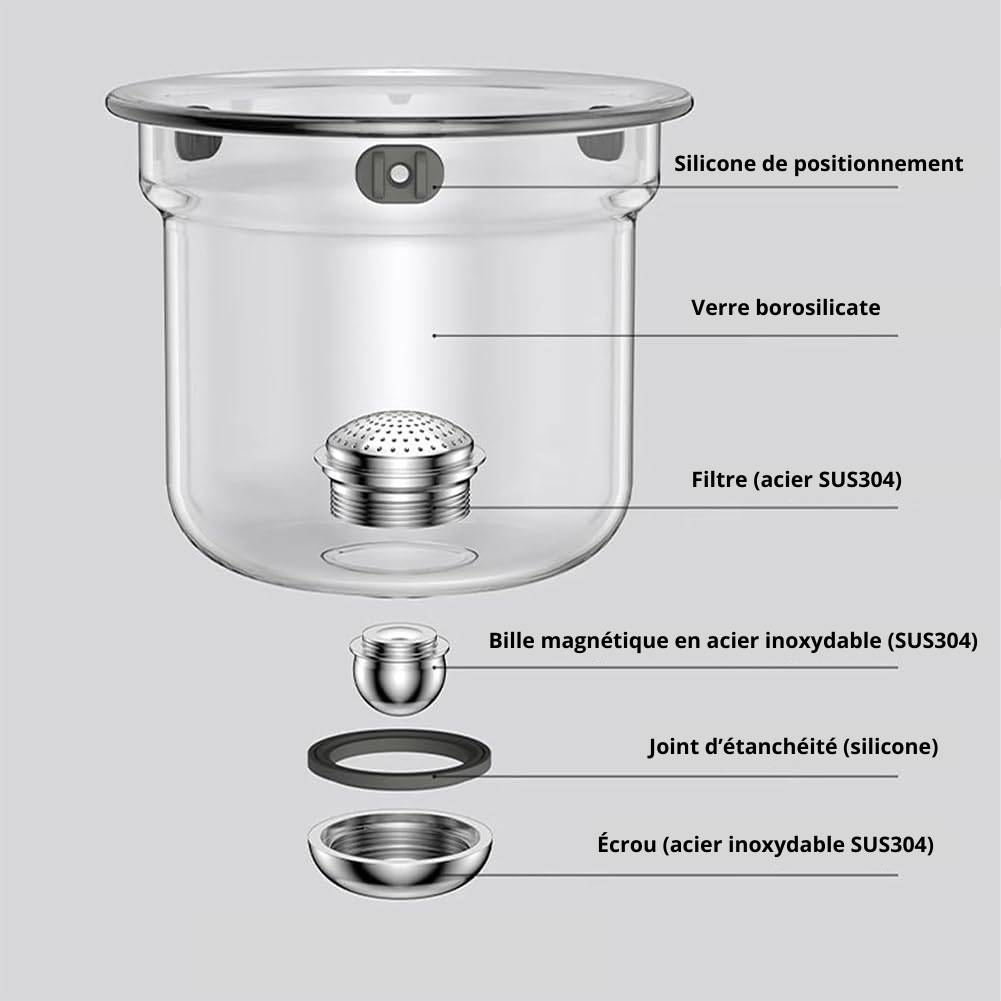 Théière magnétique japonaise by Tea’me